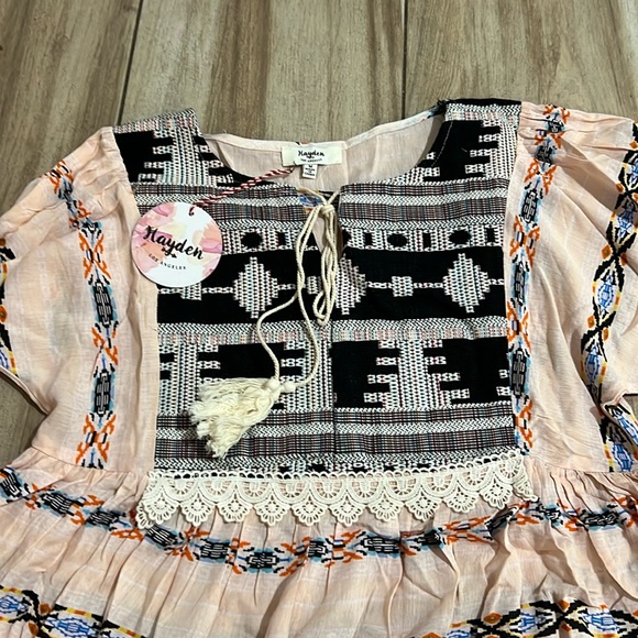 NWT Hayden Los Angeles Tribal Print Dress - Picture 3 of 6
